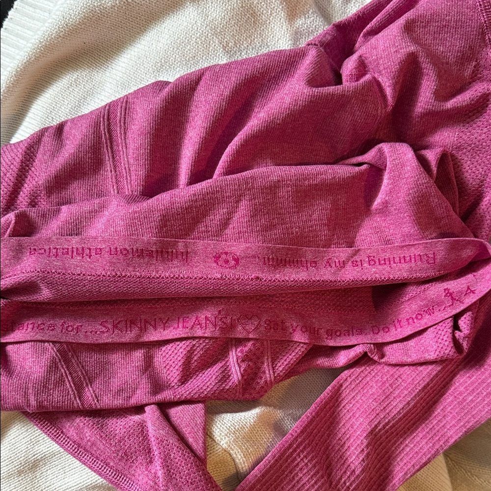 lululemon athletica Fuchsia Long Sleeve Tee - Picture 8 of 8
